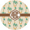 Palm Trees 2" Multipurpose Round Labels - Single Sticker