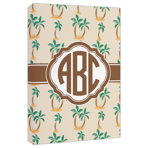 Custom Palm Trees Canvas Print - 20x30 (Personalized)