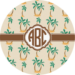 Palm Trees Multipurpose Round Labels - 3" (Personalized)