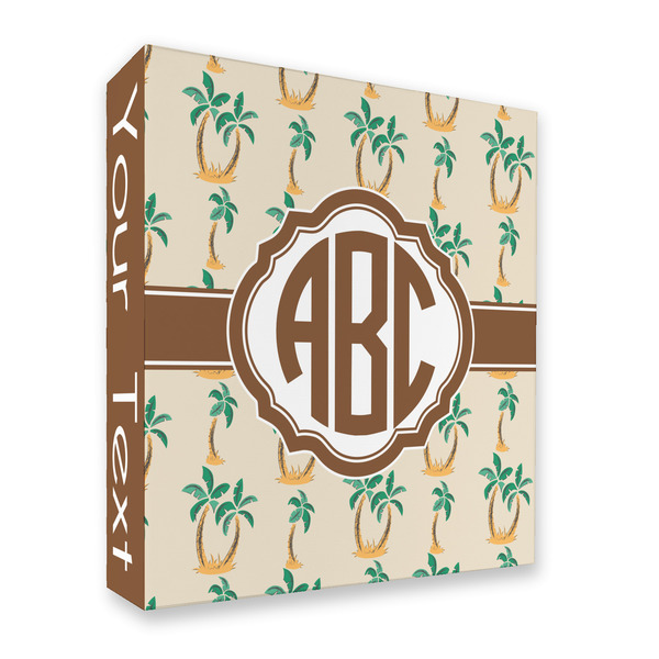 Custom Palm Trees 3 Ring Binder - Full Wrap - 2" (Personalized)