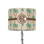 Palm Trees 8" Drum Lamp Shade - Fabric (Personalized)