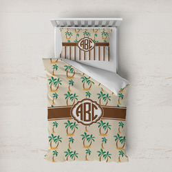 Palm Trees Duvet Cover Set - Twin XL (Personalized)