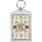 Palm Trees Bling Keychain (Personalized)