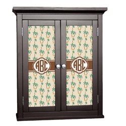Palm Trees Cabinet Decal - Medium (Personalized)
