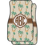 Palm Trees Car Floor Mats (Personalized)