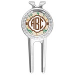 Palm Trees Golf Divot Tool & Ball Marker (Personalized)