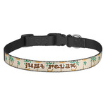 Palm Trees Dog Collar - Medium (Personalized)