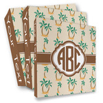 Palm Trees 3 Ring Binder - Full Wrap (Personalized)