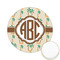 Palm Trees Icing Circle - Small - Front