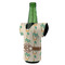 Palm Trees Jersey Bottle Cooler - ANGLE (on bottle)