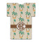 Palm Trees Jersey Bottle Cooler - BACK (flat)