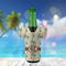 Palm Trees Jersey Bottle Cooler - LIFESTYLE