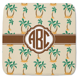 Palm Trees Memory Foam Bath Mat - 48"x48" (Personalized)