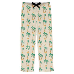 Palm Trees Mens Pajama Pants - XS