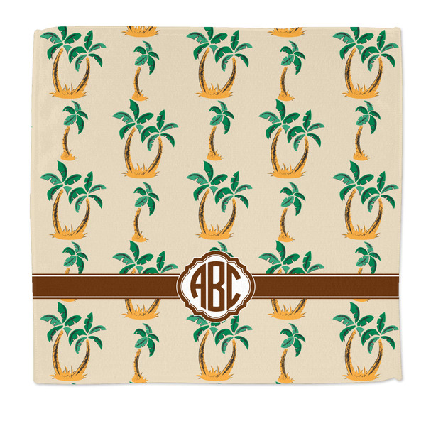 Custom Palm Trees Microfiber Dish Rag (Personalized)