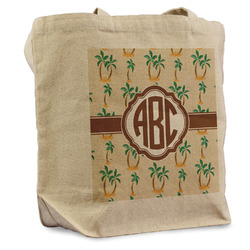 Palm Trees Reusable Cotton Grocery Bag (Personalized)