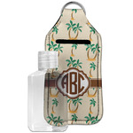 Palm Trees Hand Sanitizer & Keychain Holder - Large (Personalized)