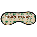 Palm Trees Sleeping Eye Masks - Large (Personalized)