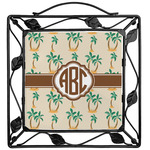 Palm Trees Square Trivet (Personalized)