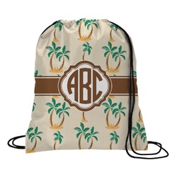Palm Trees Drawstring Backpack - Medium (Personalized)