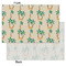 Palm Trees Tissue Paper - Heavyweight - Small - Front & Back