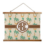 Palm Trees Wall Hanging Tapestry - Wide (Personalized)
