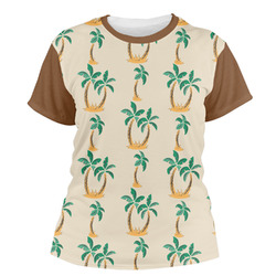 Palm Trees Women's Crew T-Shirt - X Small