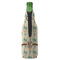 Palm Trees Zipper Bottle Cooler - BACK (bottle)