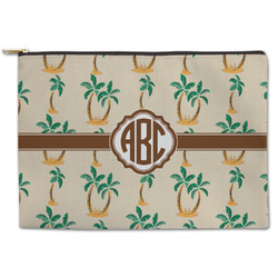 Palm Trees Zipper Pouch (Personalized)