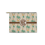 Palm Trees Zipper Pouch - Small - 8.5"x6" (Personalized)