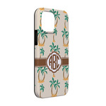 Palm Trees iPhone Case - Rubber Lined - iPhone 13 (Personalized)