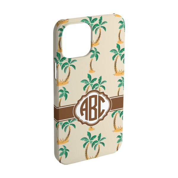 Custom Palm Trees iPhone Case - Plastic - iPhone 15 (Personalized)