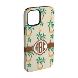 Palm Trees iPhone Case - Rubber Lined - iPhone 15 Pro (Personalized)