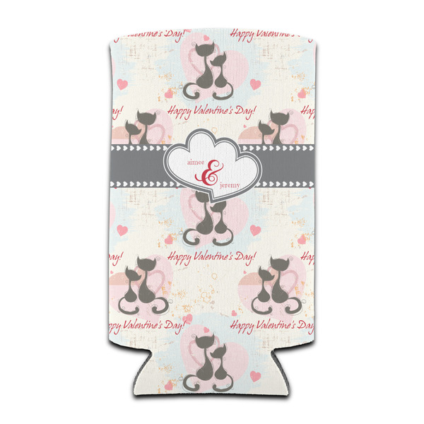 Custom Cats in Love Can Cooler (tall 12 oz) (Personalized)