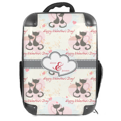 Cats in Love 18" Hard Shell Backpack (Personalized)
