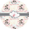 Cats in Love 3" Multipurpose Round Labels - Single Sticker