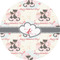 Cats in Love 5" Multipurpose Round Label - Single Sticker