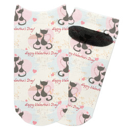 Cats in Love Adult Ankle Socks