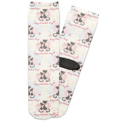 Cats in Love Adult Crew Socks