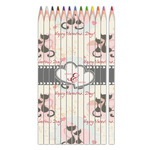 Cats in Love Colored Pencils (Personalized)