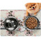 Cats in Love Dog Food Mat - Small LIFESTYLE