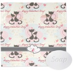 Cats in Love Washcloth (Personalized)