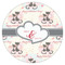 Cats in Love Icing Circle - Small - Single