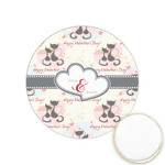 Cats in Love Printed Cookie Topper - 1.25" (Personalized)