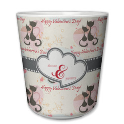 Cats in Love Plastic Tumbler 6oz (Personalized)