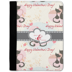 Cats in Love Notebook Padfolio - Medium w/ Couple's Names