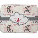 Cats in Love Memory Foam Bath Mat - 48"x36" (Personalized)