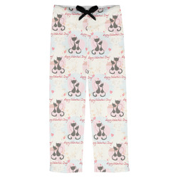 Cats in Love Mens Pajama Pants - XS