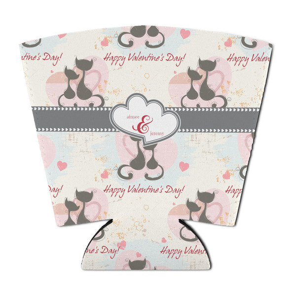 Custom Cats in Love Party Cup Sleeve - with Bottom (Personalized)