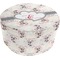 Cats in Love Round Pouf Ottoman (Bottom)
